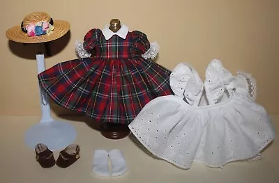 8  Madame Alexander Plaid Outfit Tagged McGuffey Ann With Hat • $27.95