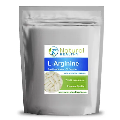 £4.69 • Buy L-arginine Hcl 750mg - Muscle Pump Nitric Oxide Capsules Weight Loss Diet Pills