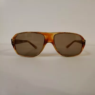 Pierre Cardin 1960s Rounded Square Oversized Blonde Tortoise Sunglasses  • $299.99