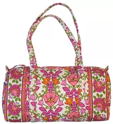 VERA BRADLEY Womens 18 X 9 X 8 LILLI BELL SMALL DUFFLE BAG Shop Travel Gym Mint! • $26.99