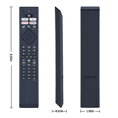 Voice Remote Control For Philips TV 398GM08BEPHN0010SY 50PUH8516/96 75PUH8217 • $99.25