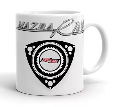 MAZDA R100  COUPE   ROTARY  ENGINE    Badge Design  Quality 11oz Mug.   • $15