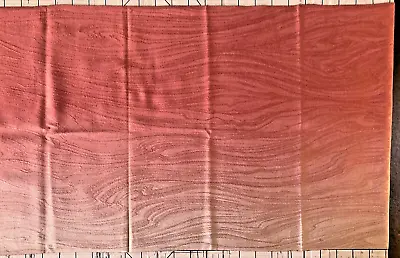 Vintage Furisode Textured Kimono Silk Fabric Gradient Coral Pink 62x14 Inches • $12.50