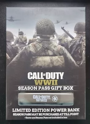 Call Of Duty WWII (WW2) Limited Edition Power Bank (NoPass) - Brand New & Sealed • £3.99