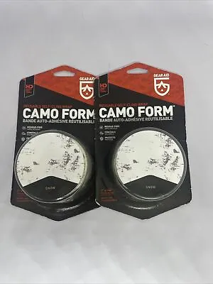 GEAR AID Camo Form Reusable Self-Cling Wrap 2  X 144  - Snow (2-Pack) • $25.99