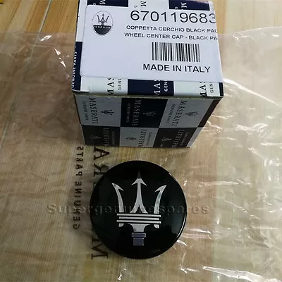 Genuine Maserati Quattroporte SUV Wheel Centre Cap Bright 670119683  New (1 PC) • $31.72