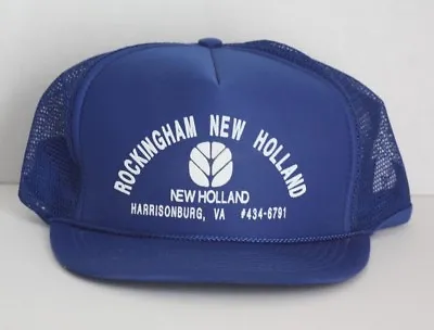 Vintage New Holland Hat Rockingham Harrisonburg Virginia Tractor Dealer Farm • $14.99