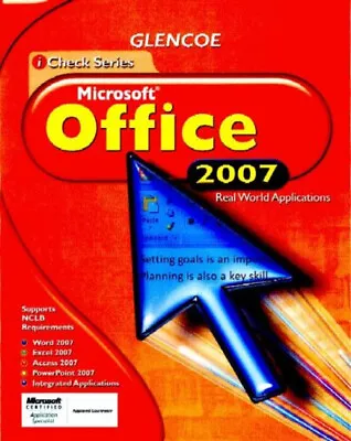 ICheck Microsoft Office 2007 Student Edition Hardcover McGraw Hi • $4.50