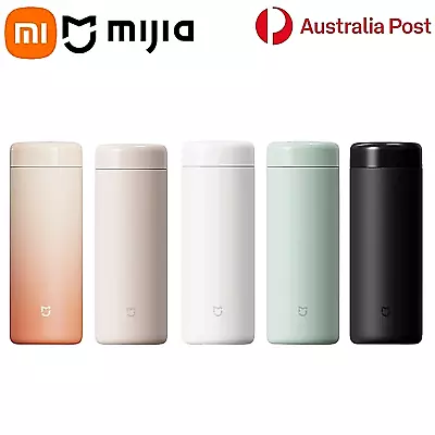 XIAOMI Water Bottle Vacuum Flask Stainless Steel 350ML Mini Travel Coffee Cup AU • £18.81