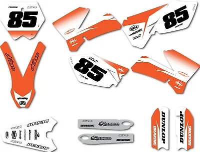 Graphics KTM 85 SX 2006 2007 2008 2009 2010 2011 2012 GROOVE STYLE Sticker Kit • $212.42