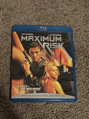 Maximum Risk (Blu-ray Disc 2008) TESTED & WORKS Van Damme Henstridge • $14.99