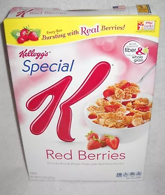 #9796 Kellogg's 2014 Special K Red Berries Cereal BOX ONLY • $71.79