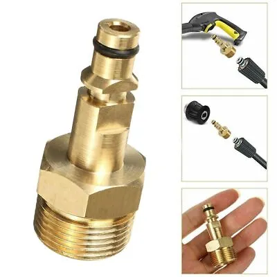 Pressure Washer Adapter M22 Hose Pipe Quick Connector For Karcher K Series • £6.04