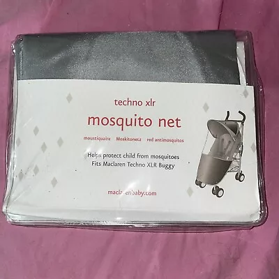 Maclaren Techno XLR Stroller Mosquito Net- Two-Panel Protective Net NEW • $13.99