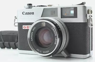 [Exc+5]  Canon Canonet QL17 GIII Rangefinder 35mm Film Camera 40mm F1.7 Japan • $260.71