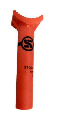 Stolen Thermalite Pivotal BMX 25.4mm Orange Seatpost Plastic Nylon Lightweight • $23.99