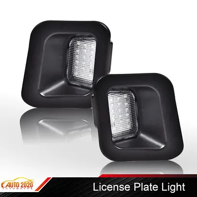 $10.18 • Buy Fits For 03-18 Dodge Ram Truck Built-in Resistor LED License Plate Lights New