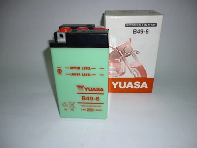 £38.14 • Buy Battery YUASA B49-6 6V 8AH BMW R - Moto Guzzi - Morini 0600833