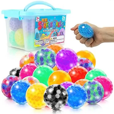 $8.99 • Buy Squishy Sensory Stress Reliever Ball Toy Autism Squeeze Anxiety Fidget Toys AU