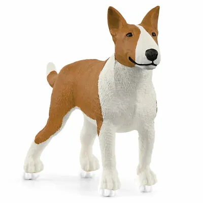 Schleich Bull Terrier Dog Animal Figure 13966 Farm World Toy  Kids Toy 3 Years+ • £5.99