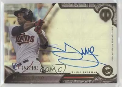 2016 Topps Tribute Tribute Auto /199 Miguel Sano #TA-MSA Rookie Auto RC • $5.14