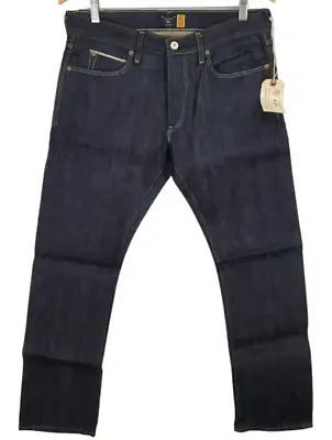 J. Crew Jeans 31 X 30  $225  - 484 Raw Indigo Dyed Selvedge Denim Straight • $109