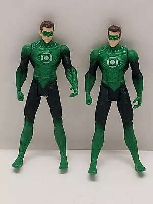 Lot Of 2 2010 Mattel DC Green Lantern Movie Green Lantern 3.75  Action Figure  • $15