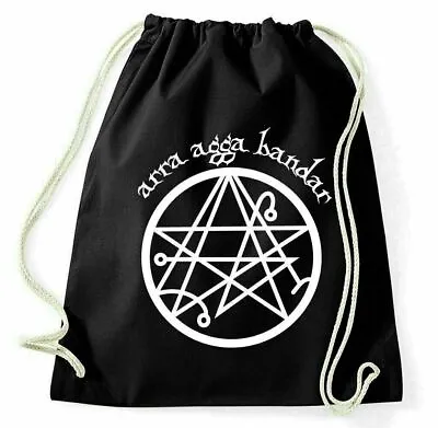 Arra Agga Bandar Gym Bag Symbol Sign Magic Necronomicon HP Lovecraft Sigil • £18.29