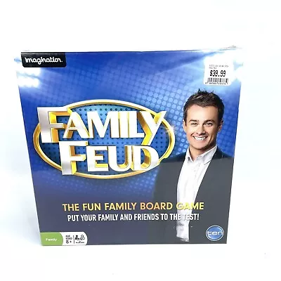 Family Feud Board Game Imagination Channel 10 2014 Ages 8+ Imagination • $39.95