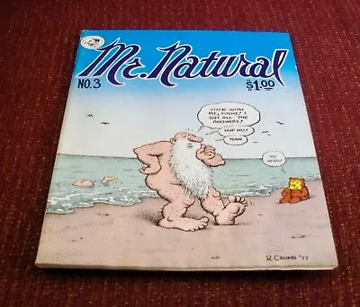 Mr. Natural #3 Good Underground Comic ALL R Crumb Comix • $12.99