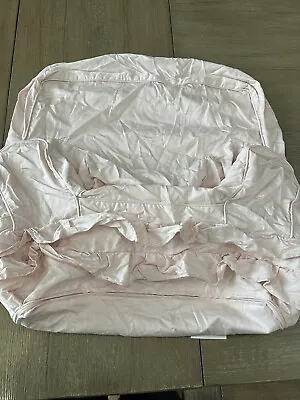 Pottery Barn  MY First Anywhere Chair Slipcover Blush Pink RUFFLE • $29.99