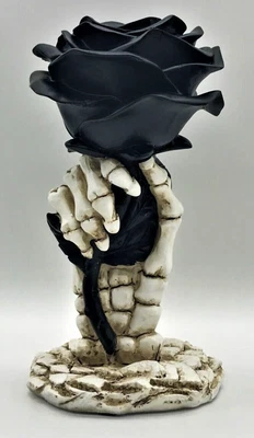 $38.36 • Buy Yankee Candle PHANTASMAGORIA Black Rose Skeleton Hand Taper Holder HALLOWEEN