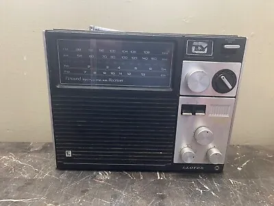 $40 • Buy Vintage - Lloyds - Am/fm/tv1&2 Radio Model N725 - Rare