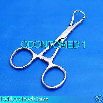 6 Backhaus Towel Clamp 3.5  Surgical Medical Veterinary  • $13.05