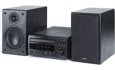 Denon M37 DAB HiFi Amp CD Tuner With Free Bluetooth + Denon 2-Way Speakers • £215