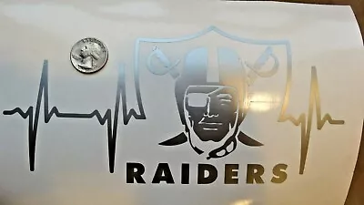 Oakland Raiders Life Car Decal   • $7.49