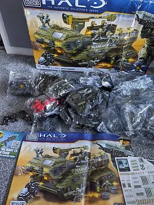 Mega Bloks Halo UNSC Elephant Set 96942 With Instructions & Unused Stickers • £85