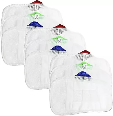 Home-Tek Micro -Fibre Woven Steam Mop Pads  Pack Of 9  • £9.99