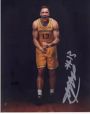 Ignas Brazdeikis Michigan Wolverines Signed Autograhed 8x10 Photo - Lithuania • $29.99