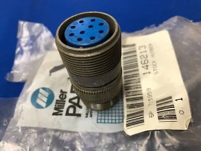 MILLER Electric Amphenol 10 Pin   Female 146213 OEM Connector Size 18 • $68.95