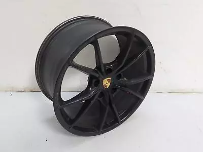 17-23 Porsche Cayman 718 Wheel Rim 20x10 10 Spoke Matte Black 982601025j • $750.38