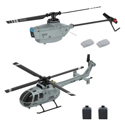 RC Helicopter Drone 6-Axis Gyro Adult Remote Control Copter Aircraft 2 Battery • $91.99