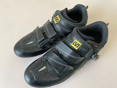 Mavic Carbon Sole Road Cycling Shoes 41 1/3  (8 US) Used 3 Bolt Bicycle Pedal   • $19