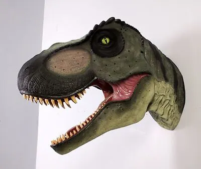 Dinosaur T-Rex Head Wall Mount Prehistoric Prop Resin Life Size Statue Display • $1608.85