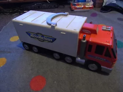 Vintage Micro Machines Otto’s Truck Super City Play Set With Cars By Galoob Toys • £24.99