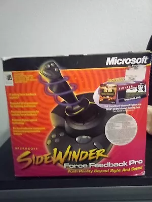 Microsoft SideWinder Force Feedback Pro Joystick 96755  • $30