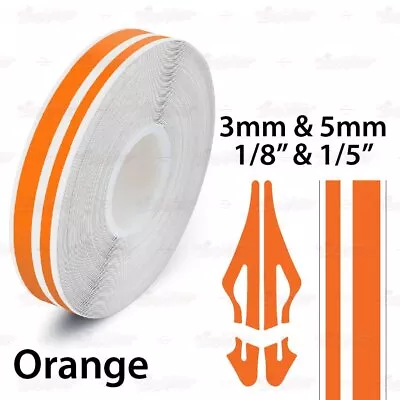 15mm 9/16  Roll PIN STRIPE Car Striping Trim Twin Lines TAPE Decal Vinyl Sticker • $8.90