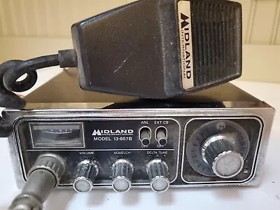 Vintage Midland Model 13-857B 23 Channel CB Radio Transceiver  • $19