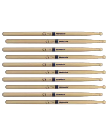 5 PACK Promark System Blue Marching Snare Drum Sticks DC50 • $82.99