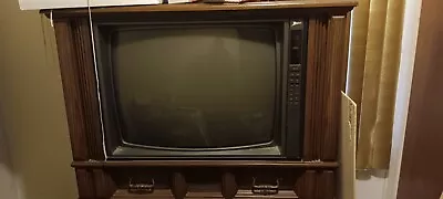 Vintage Zenith Space Command SE2505P Wood Consol Tv - No Remote - Works • $27.90